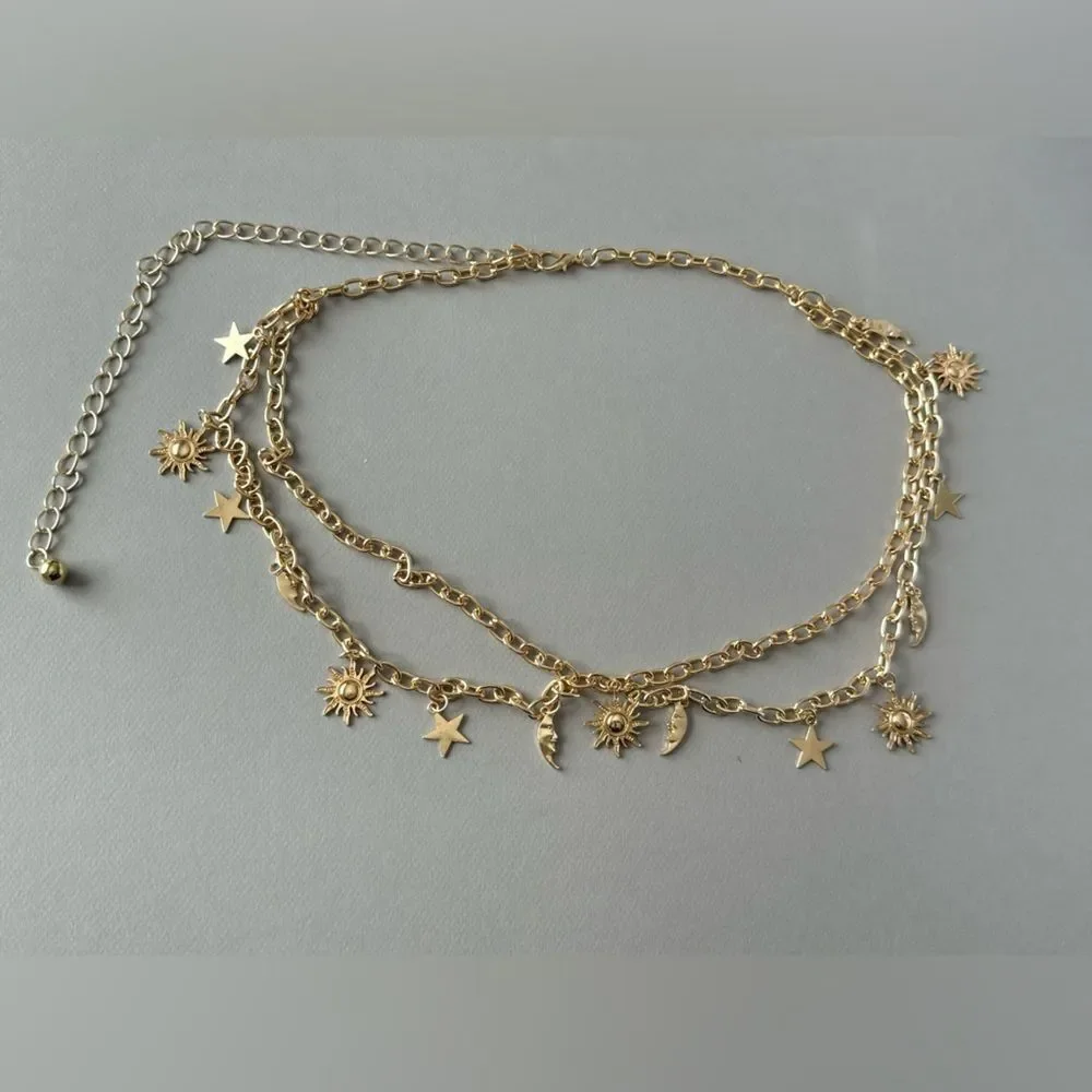 boho belly chain A764
